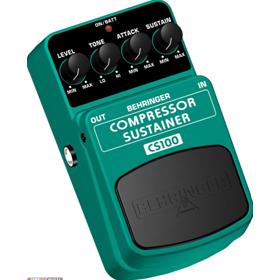 effetto pedale behringer cs100 compressor/sustainer